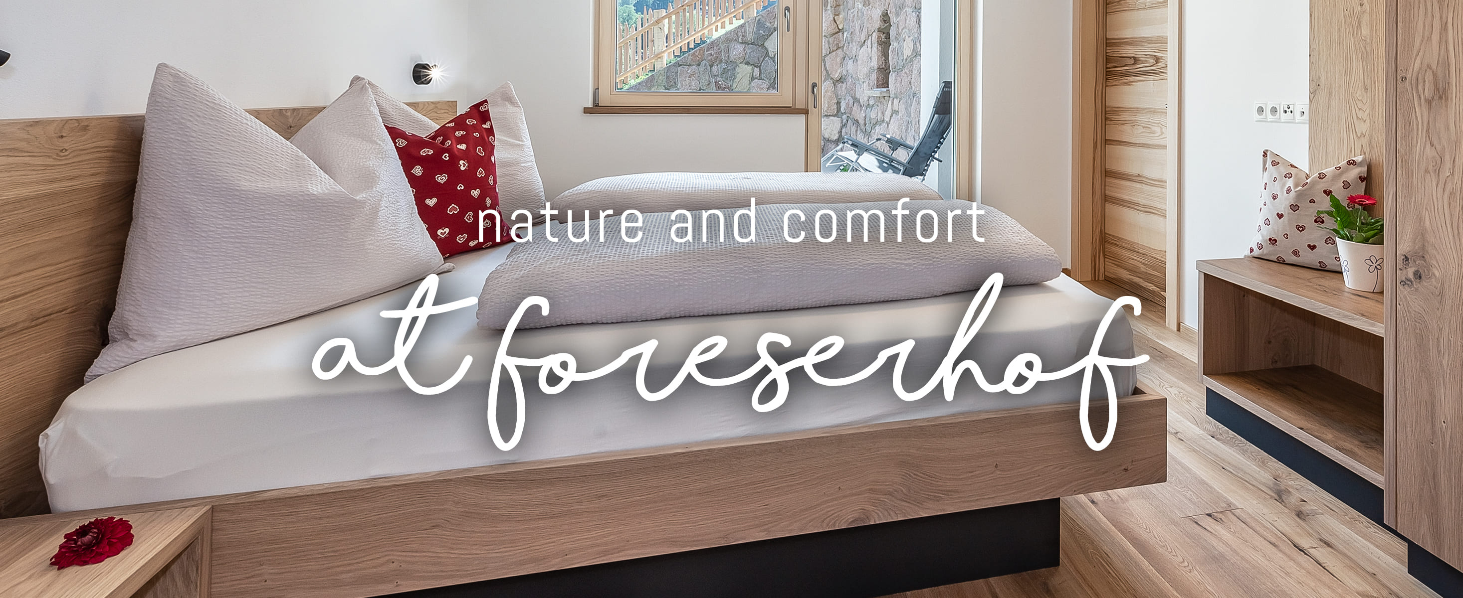 Unsere naturnahen Ferienwohnungen